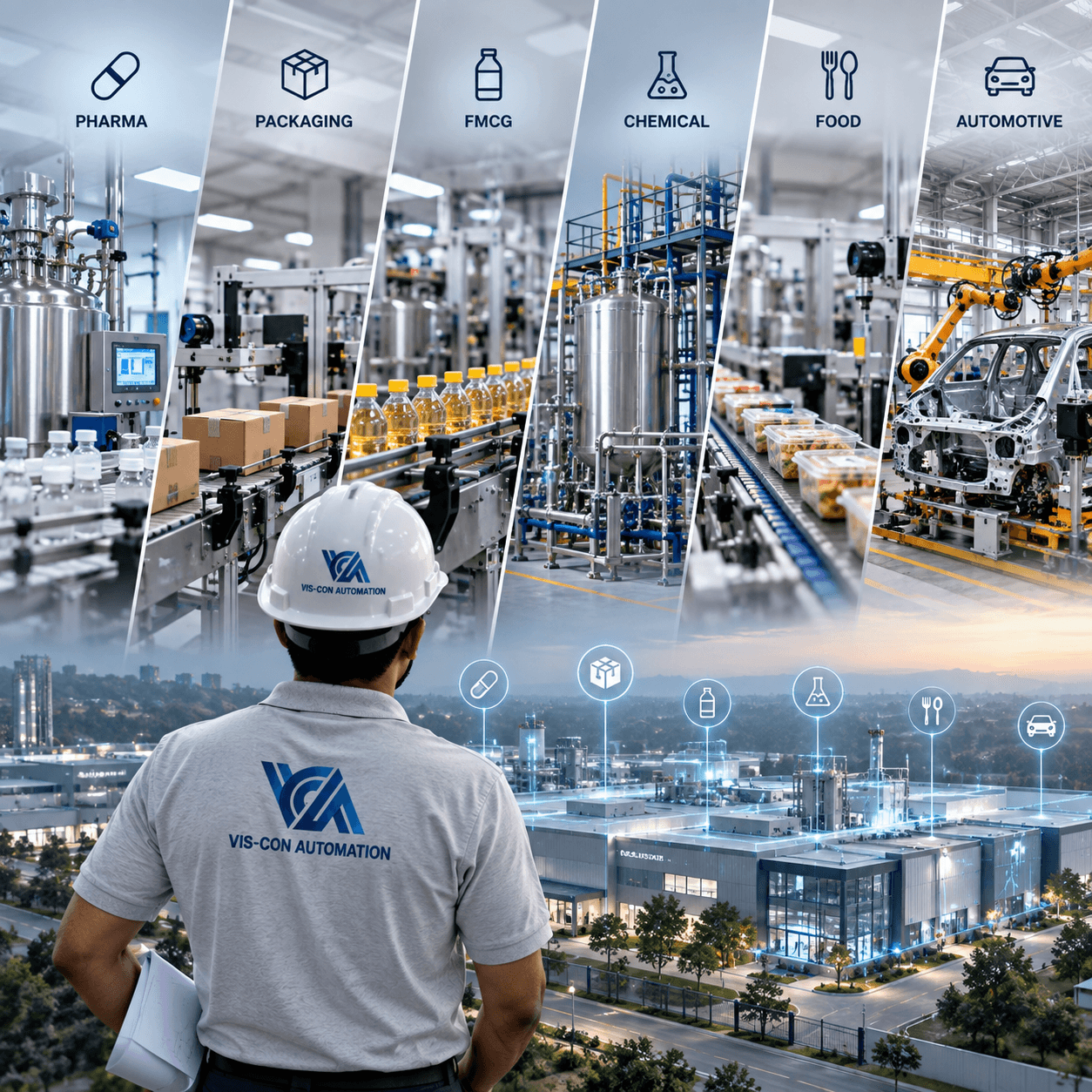 Continuous process plant automation