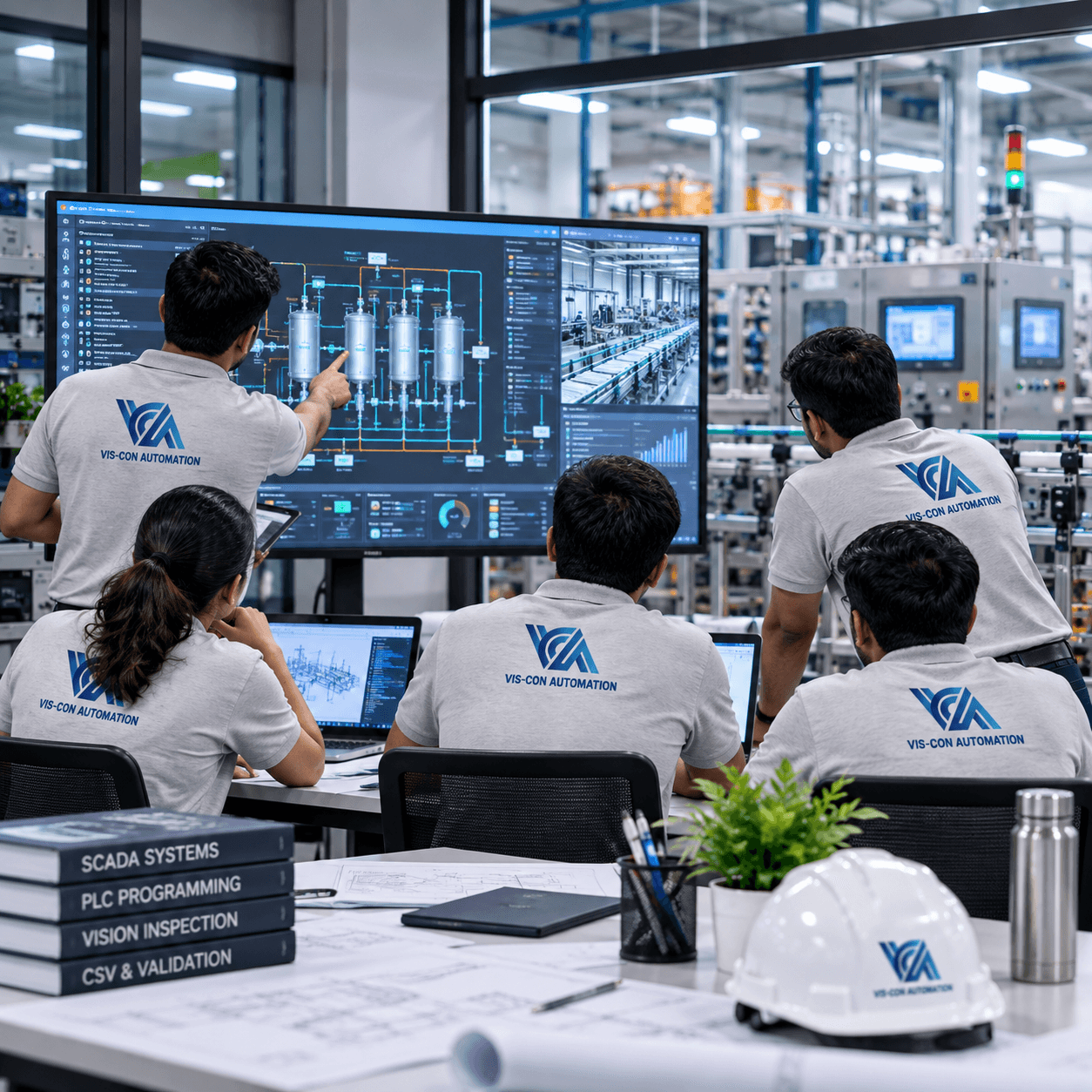 Control panel fabrication and engineering workshop